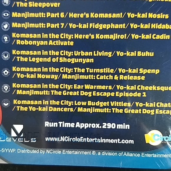 Yo-Kai Watch Limited Edition Gift Set: Season 1 DVD + Comic, Factory Sealed Pack - Picture 5 of 12